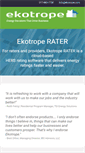 Mobile Screenshot of ekotrope.com